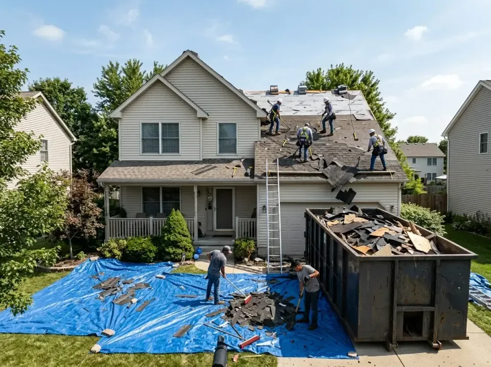 roof-replacement-debris-remova-004 — frequently asked questions, Cheapest Dumpster Rentals in Wildewood, MD